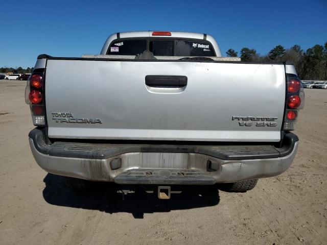 3TMJU62N05M007619 - 2005 TOYOTA TACOMA DOUBLE CAB PRERUNNER SILVER photo 6