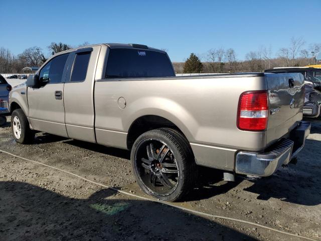 1FTPX12505NA76563 - 2005 FORD F150 TAN photo 2