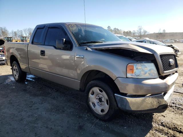 1FTPX12505NA76563 - 2005 FORD F150 TAN photo 4