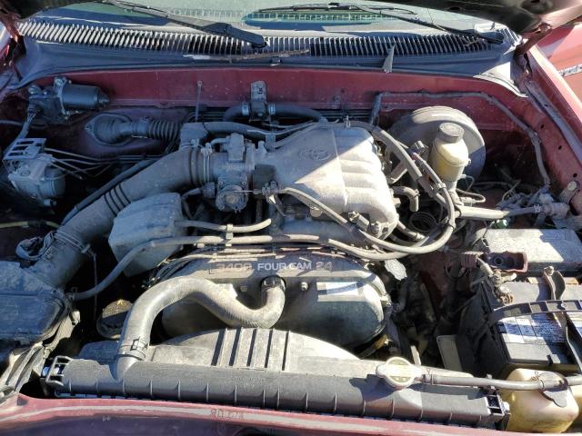 5TEHN72N64Z424911 - 2004 TOYOTA TACOMA DOUBLE CAB 栗色 照片 11