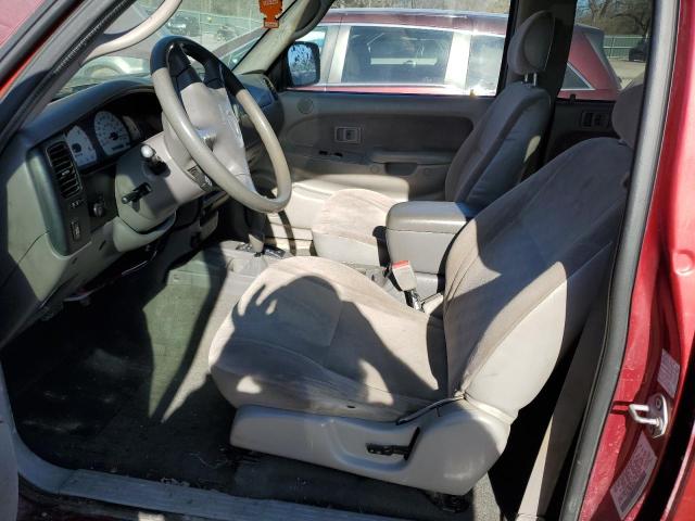 5TEHN72N64Z424911 - 2004 TOYOTA TACOMA DOUBLE CAB 栗色 照片 7