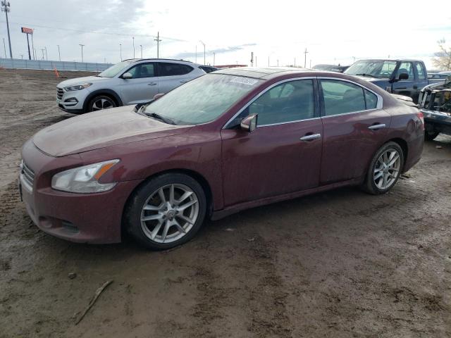 1N4AA5AP8BC813250 - 2011 NISSAN MAXIMA S BURGUNDY photo 1