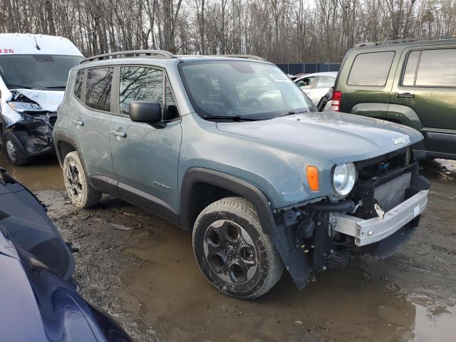 ZACCJBAB5HPG01609 - 2017 JEEP RENEGADE SPORT GRAY photo 4