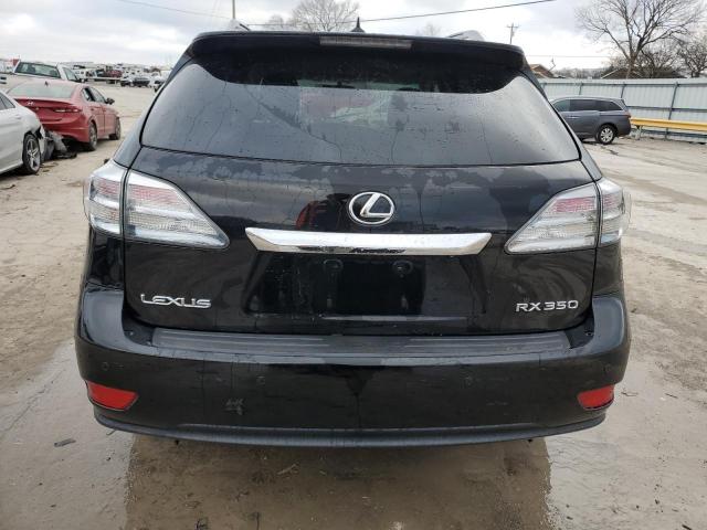 2T2ZK1BAXAC028579 - 2010 LEXUS RX 350 BLACK photo 6