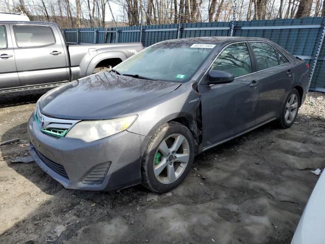 4T1BD1FK4CU009451 - 2012 TOYOTA CAMRY HYBRID GRAY photo 1