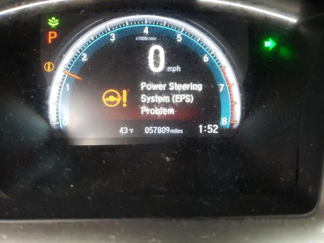 JHMFC1F76JX032518 - 2018 HONDA CIVIC EXL ნაცრისფერი ფოტო 8