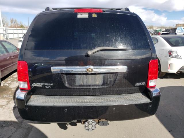 1A8HX582X7F509028 - 2007 CHRYSLER ASPEN LIMITED BLACK photo 6