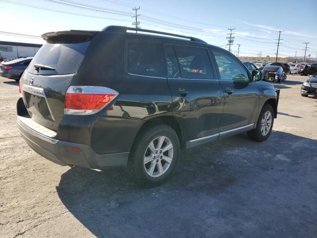 5TDZK3EH6CS050596 - 2012 TOYOTA HIGHLANDER BASE Noir photo 3