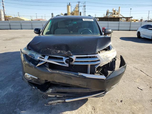 5TDZK3EH6CS050596 - 2012 TOYOTA HIGHLANDER BASE Noir photo 5