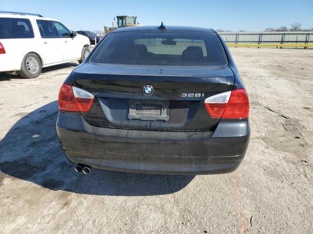 WBAVC53537FZ75338 - 2007 BMW 328 I SULEV BLACK photo 6