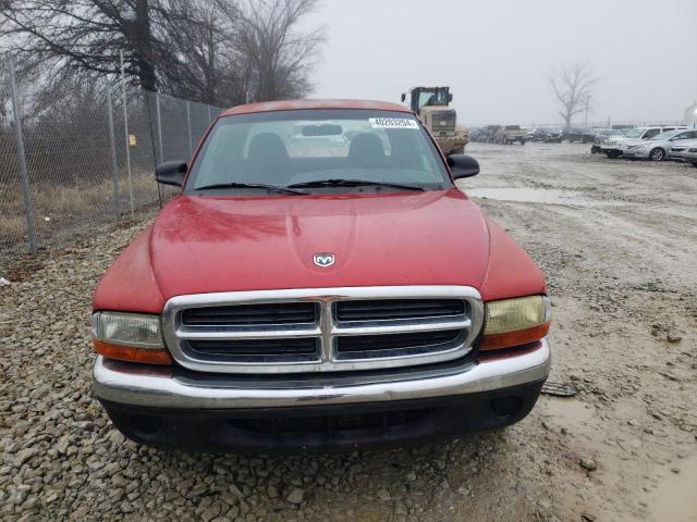 1B7GL22X5YS552671 - 2000 DODGE DAKOTA RED photo 5