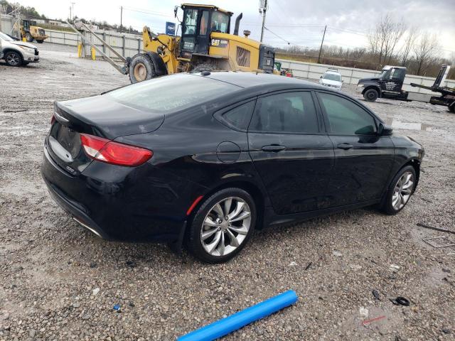 1C3CCCBB1FN754447 - 2015 CHRYSLER 200 S BLACK photo 3