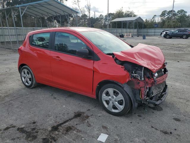 KL8CB6SA7MC227120 - 2021 CHEVROLET SPARK LS RED photo 4