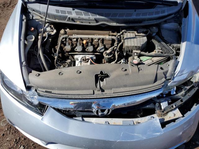 2HGFA16989H339943 - 2009 HONDA CIVIC EXL ვერცხლისფერი ფოტო 11