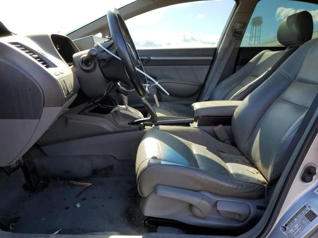 2HGFA16989H339943 - 2009 HONDA CIVIC EXL ვერცხლისფერი ფოტო 7