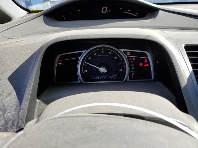 2HGFA16989H339943 - 2009 HONDA CIVIC EXL ვერცხლისფერი ფოტო 9