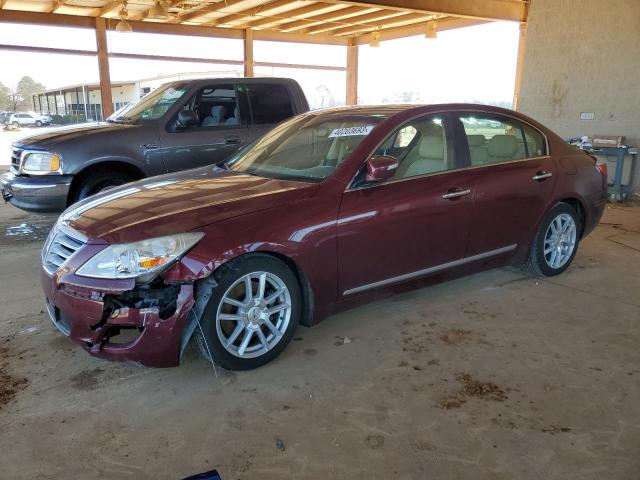 KMHGC4DF6BU132232 - 2011 HYUNDAI GENESIS 4.6L BURGUNDY photo 1