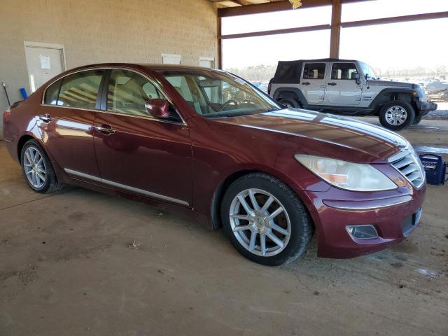 KMHGC4DF6BU132232 - 2011 HYUNDAI GENESIS 4.6L BURGUNDY photo 4