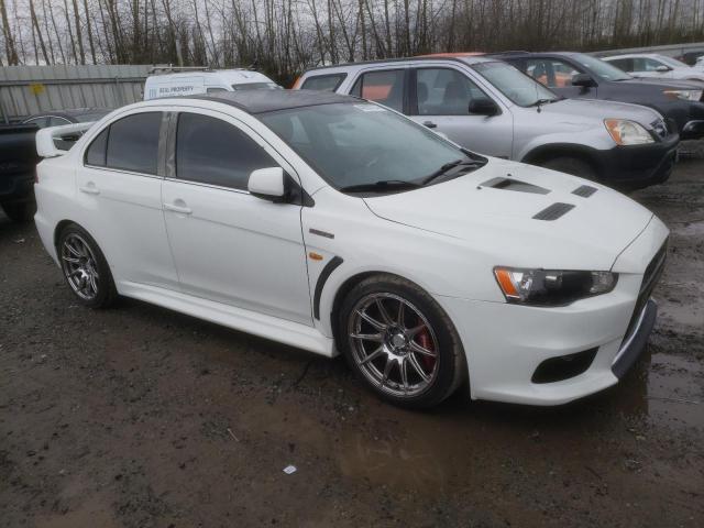 JA32W5FV1AU005174 - 2010 MITSUBISHI LANCER EVOLUTION MR WHITE photo 4