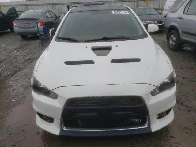 JA32W5FV1AU005174 - 2010 MITSUBISHI LANCER EVOLUTION MR WHITE photo 5