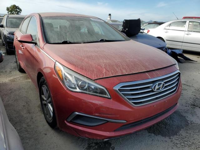 5NPE24AF1HH474287 - 2017 HYUNDAI SONATA SE RED photo 4