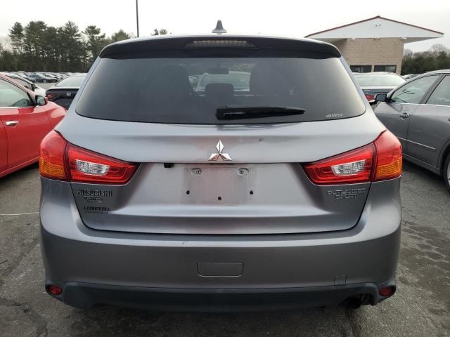 JA4AR3AU3HZ037395 - 2017 MITSUBISHI OUTLANDER ES GRAY photo 6