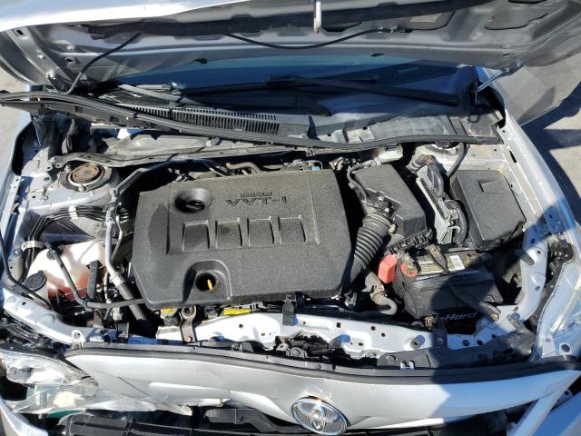 JTDBU4EE0DJ116517 - 2013 TOYOTA COROLLA BASE SILVER photo 11