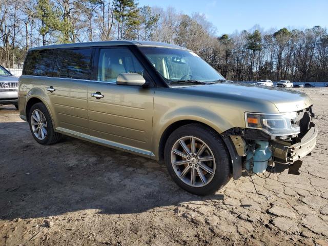 2FMGK5D88DBD09849 - 2013 FORD FLEX LIMITED GREEN photo 4