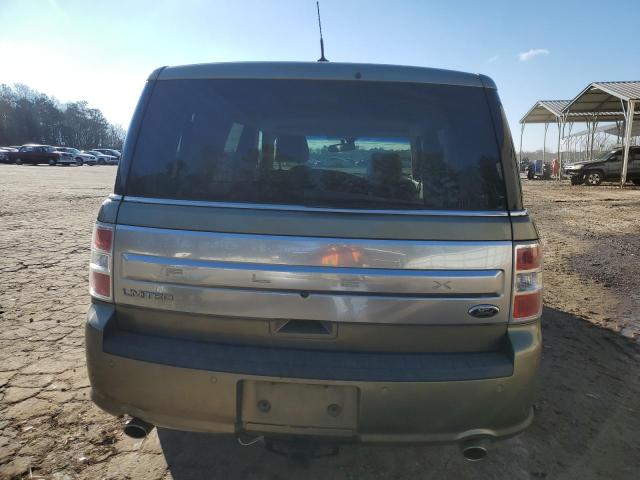 2FMGK5D88DBD09849 - 2013 FORD FLEX LIMITED GREEN photo 6