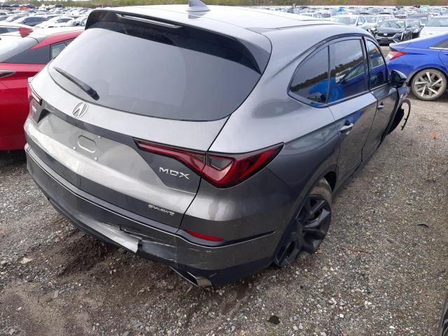 5J8YE1H08NL039067 - 2022 ACURA MDX A-SPEC GRAY photo 3