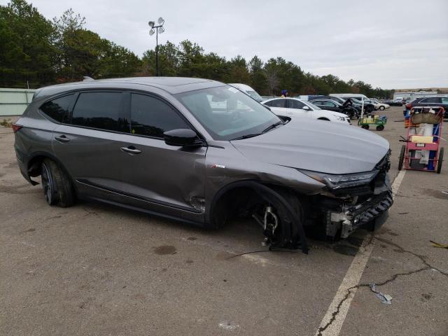 5J8YE1H08NL039067 - 2022 ACURA MDX A-SPEC GRAY photo 4