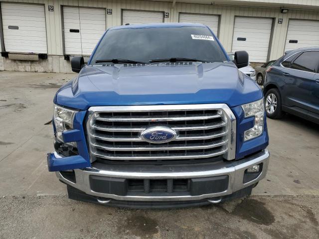 1FTEW1EG6HFA43993 - 2017 FORD F150 SUPERCREW BLUE photo 5