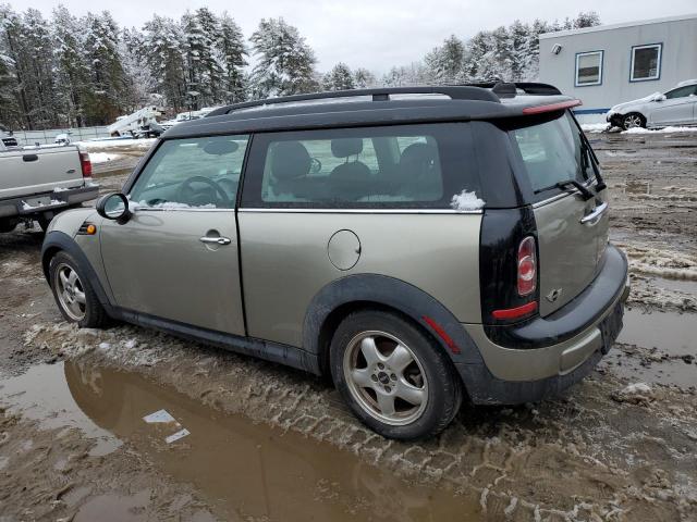 WMWZF3C53BTX82162 - 2011 MINI COOPER CLUBMAN BEIGE photo 2