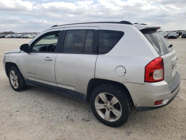 1J4NF1FB2BD218918 - 2011 JEEP COMPASS SPORT SILVER photo 2