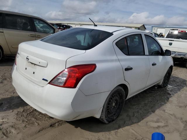 3N1CN7AP5DL888324 - 2013 NISSAN VERSA S WHITE photo 3