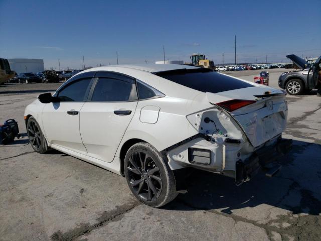 19XFC2F86LE212388 - 2020 HONDA CIVIC SPORT WHITE photo 2