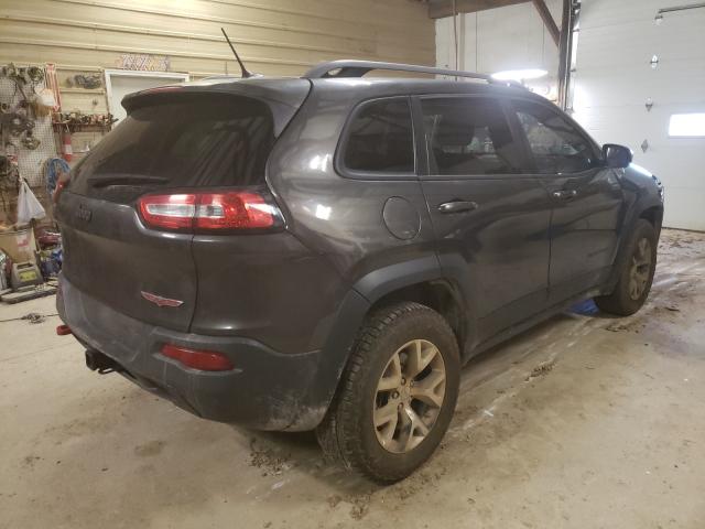 1C4PJMBB2EW180040 - 2014 JEEP CHEROKEE TRAILHAWK CHARCOAL photo 4