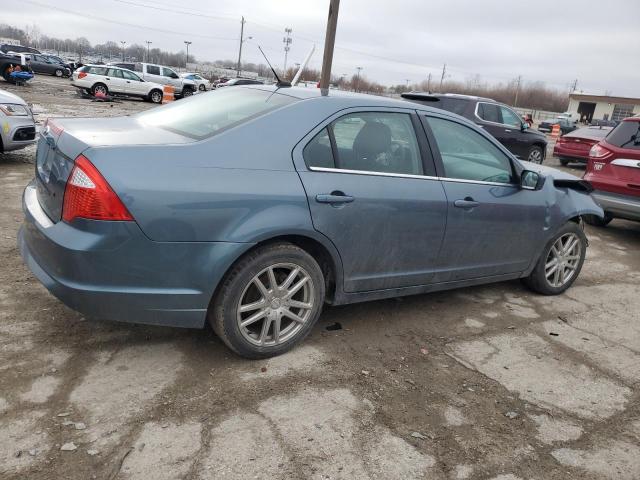 3FAHP0HA5BR296850 - 2011 FORD FUSION SE BLUE photo 3