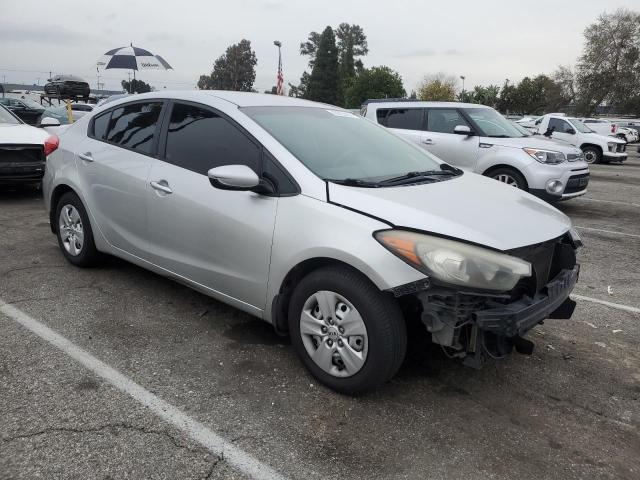 KNAFK4A68E5214353 - 2014 KIA FORTE LX SILVER photo 4