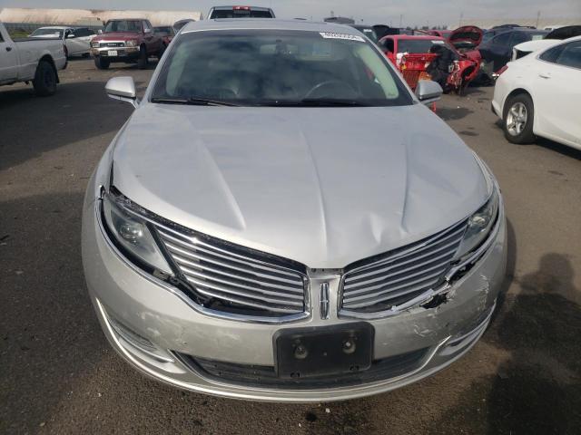 3LN6L2GK9FR627174 - 2015 LINCOLN MKZ SILVER photo 5