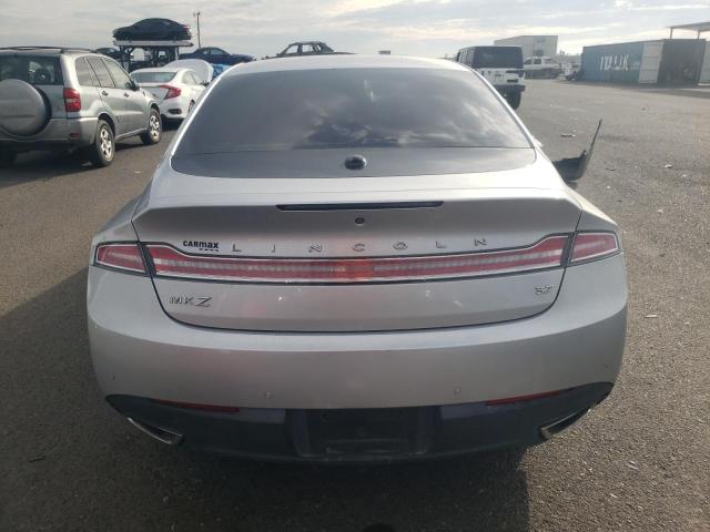 3LN6L2GK9FR627174 - 2015 LINCOLN MKZ SILVER photo 6