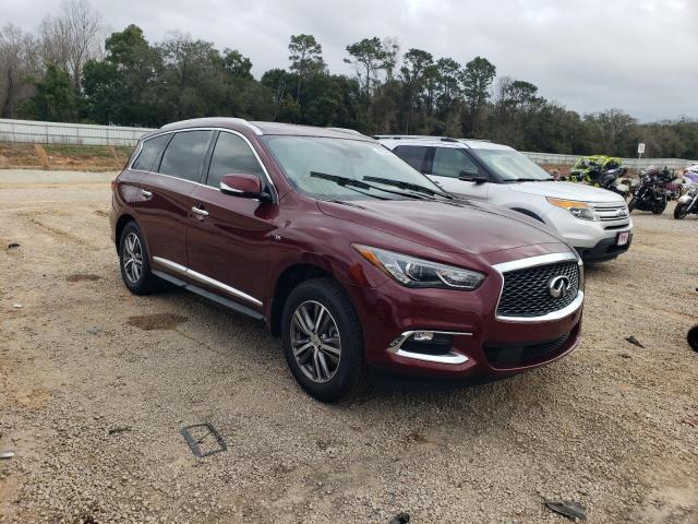 5N1DL0MN9LC500638 - 2020 INFINITI QX60 LUXE BURGUNDY photo 4