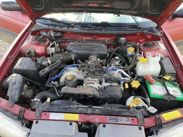 4S3BG685XW7624976 - 1998 SUBARU LEGACY 30TH ANNIVERSARY OUTBACK BURGUNDY photo 11