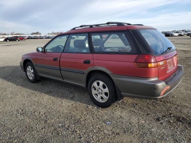 4S3BG685XW7624976 - 1998 SUBARU LEGACY 30TH ANNIVERSARY OUTBACK BURGUNDY photo 2