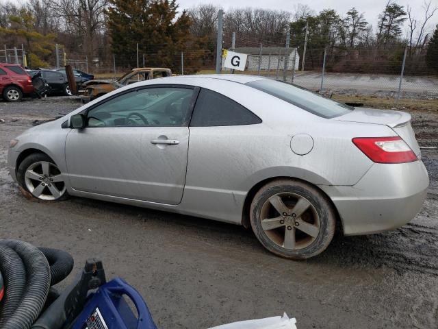 2HGFG12897H530781 - 2007 HONDA CIVIC EX SILVER photo 2