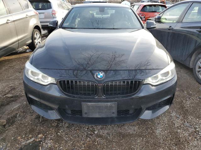 WBA3R5C55FK372533 - 2015 BMW 435 XI BLACK photo 5