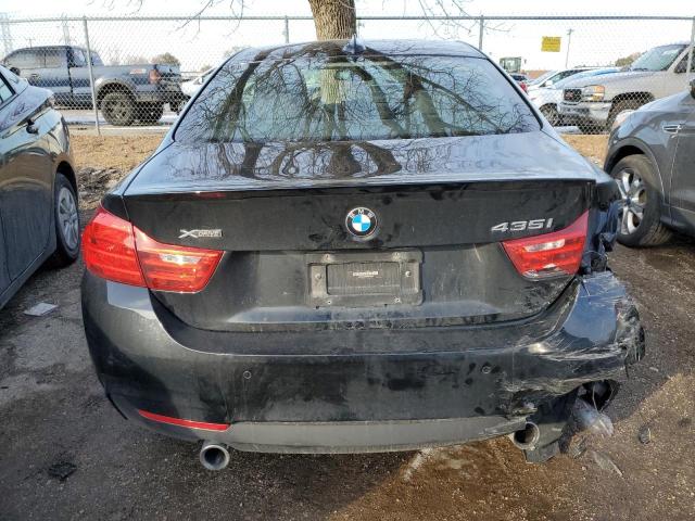 WBA3R5C55FK372533 - 2015 BMW 435 XI BLACK photo 6