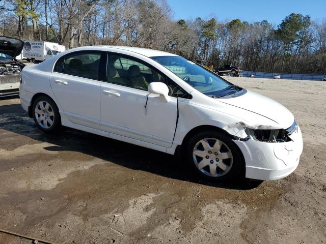 1HGFA16518L116660 - 2008 HONDA CIVIC LX WHITE photo 4