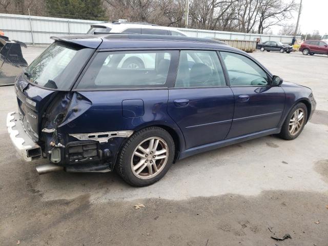 4S3BP626757302649 - 2005 SUBARU LEGACY 2.5I LIMITED BLUE photo 3