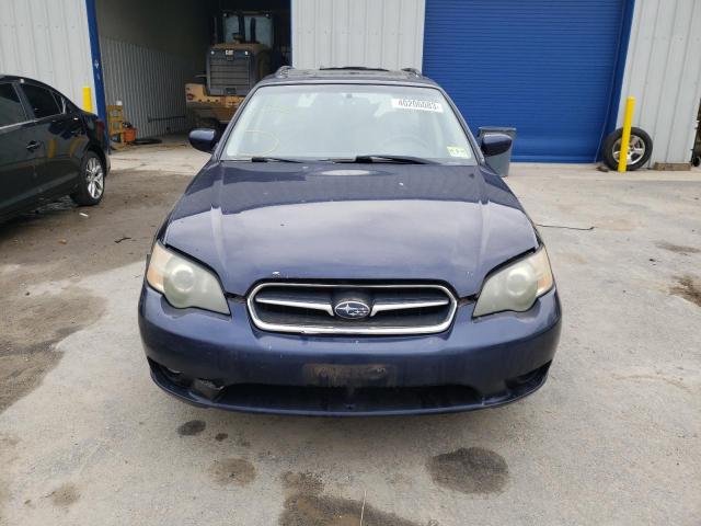 4S3BP626757302649 - 2005 SUBARU LEGACY 2.5I LIMITED BLUE photo 5